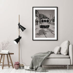 Historic old streetcar trolly in Havana Cuba | Photo Art Print fine art photographic print
