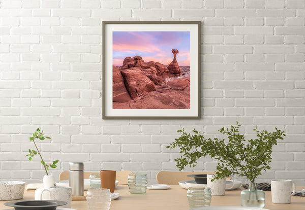 Hoodoos in the Desert | Photo Art Print fine art photographic print