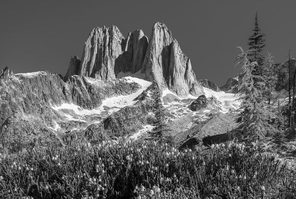 Howser Spire Mountain peak Canadian Rockies | Photo Art Print fine art photographic print