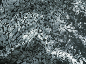 Frozen Arctic landscape near Leknes