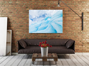 Iceberg natural abstract shapes in Antarctica | Photo Art Print fine art photographic print