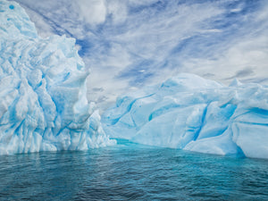 Icebergs natural abstract form art Antarctica | Photo Art Print fine art photographic print