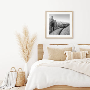 Interesting rock formations in California Mountains | Photo Art Print fine art photographic print