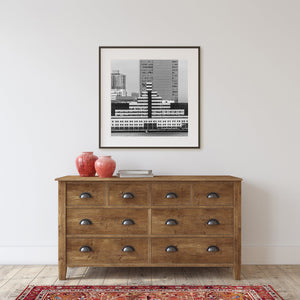 Hafenviertel von Jersey City | Foto Kunstdruck Fine Art Fotodruck