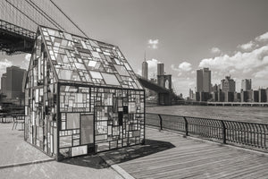 Brooklyn Bridge Park Kolonihavehus | Foto Kunstdruck Fine Art Fotodruck