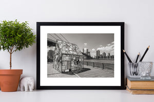 Brooklyn Bridge Park Kolonihavehus | Foto Kunstdruck Fine Art Fotodruck