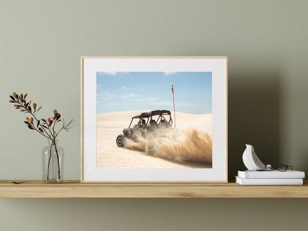 Lancelin sand dunes racing | Photo Art Print fine art photographic print
