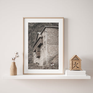 Large building in Northern China | Photo Art Print fine art photographic print