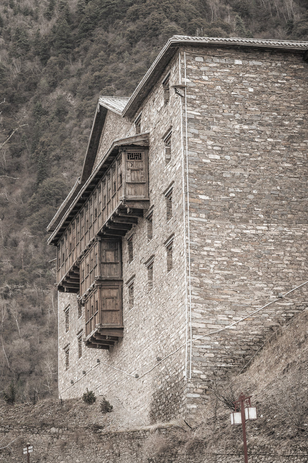 Large building in Northern China | Photo Art Print fine art photographic print