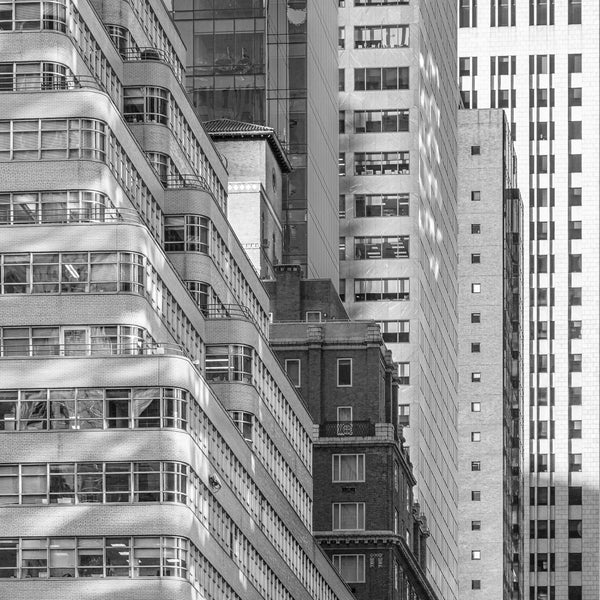 Layers of Manhattan Buildings | Photo Art Print fine art photographic print