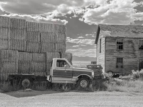 Lear Ranch abandoned truck Currie Nevada | Photo Art Print fine art photographic print