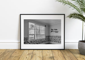 Livingroom abandoned old house rural Ontario | Photo Art Print fine art photographic print