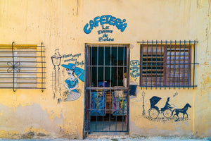 Local artists shop front in Havana Cuba | Photo Art Print fine art photographic print
