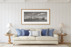 Lower Manhattan Skyline on a beautiful day | Photo Art Print fine art photographic print