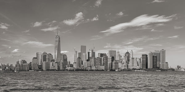 Lower Manhattan Skyline on a beautiful day | Photo Art Print fine art photographic print