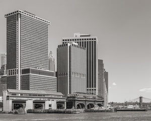 Staten Island-veerbootterminal New York | Foto Kunstprint Fine Art fotografische afdruk