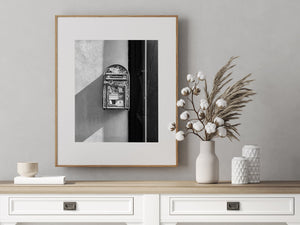 Mailbox with graffiti and stickers Reykjavik Iceland | Photo Art Print fine art photographic print