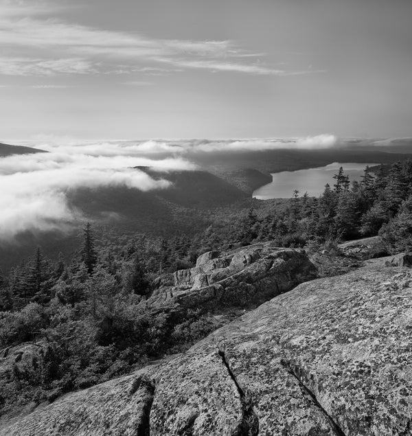 Maine landscape over the clouds | Photo Art Print fine art photographic print