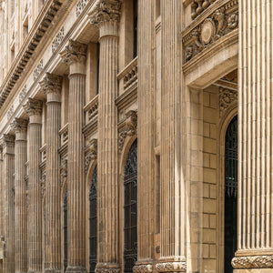 Majestic pillars in a classic building in Havana Cuba | Photo Art Print fine art photographic print