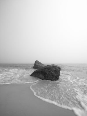 La costa di Martha's Vineyard in una mattinata nebbiosa | Foto Stampa d’arte Fine Art stampa fotografica