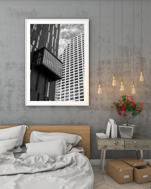 Modern office buildings architecture Memphis Tennessee | Photo Art Print fine art photographic print