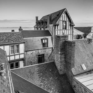 Bâtiments au Mont Saint Michel | Photos Tirage d’art Fine Art impression photographique