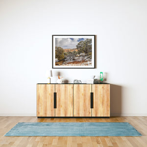 Monument Valley with desert snow | Photo Art Print fine art photographic print