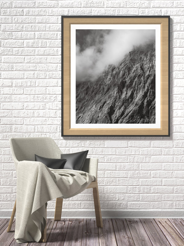 Mountain mist in New Zealand | Photo Art Print fine art photographic print