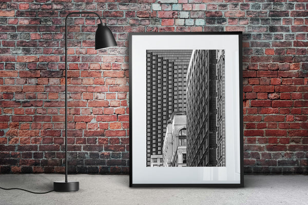 Multiple office buildings in Chicago | Photo Art Print fine art photographic print