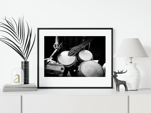 Musician closeup black and white Havana Cuba | Photo Art Print fine art photographic print