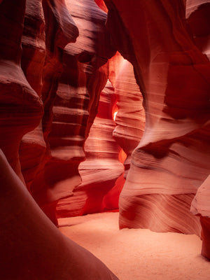 Narrow walls of the winding Antelope Canyon | Photo Art Print fine art photographic print