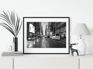 New York 42nd street early evening | Photo Art Print fine art photographic print