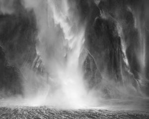 L'acqua si schianta in Nuova Zelanda | Foto Stampa d’arte Fine Art stampa fotografica
