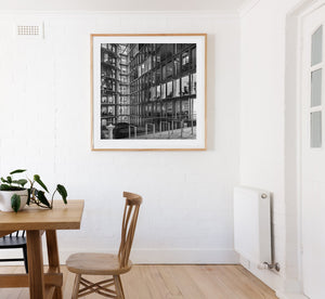 Night Berlin Germany glass office building | Photo Art Print fine art photographic print