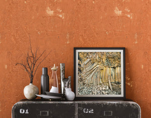 organic geometric shapes in Iceland landscape