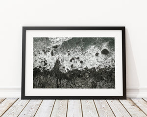 Formaciones rocosas Kostbergan Beach Aérea | Foto Impresión de arte Fine Art impresión fotográfica