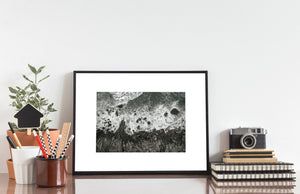 Formaciones rocosas Kostbergan Beach Aérea | Foto Impresión de arte Fine Art impresión fotográfica