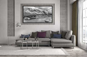 Nova Scotia shore at Peggys Cove | Photo Art Print fine art photographic print