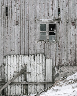 Old Barn Wall Flakstad Norway | Photo Art Print fine art photographic print