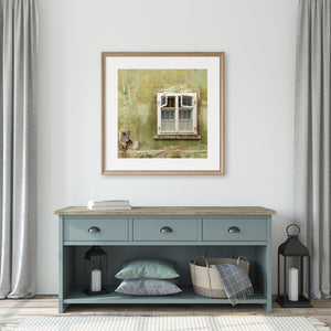 Old Romanian open window | Photo Art Print fine art photographic print