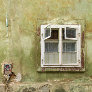 Old Romanian open window | Photo Art Print fine art photographic print