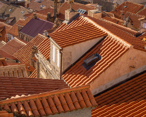 Old Town Dubrovnik Rooftops | Photo Art Print fine art photographic print