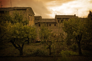 Old Tuscany Italy homes at dusk | Photo Art Print fine art photographic print