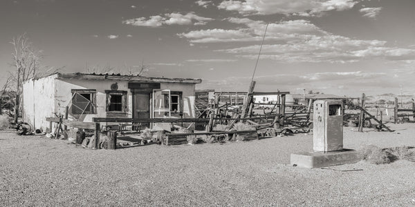 Old abandoned gas station Route 66 California | Photo Art Print fine art photographic print