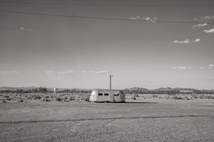 Old abandoned trailor Route 66 California | Photo Art Print fine art photographic print