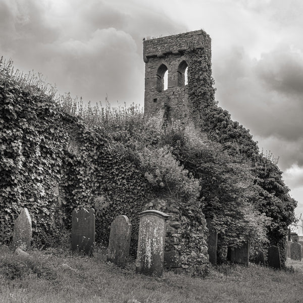 Old church overgrown graveyard Cahir Ireland | Photo Art Print fine art photographic print