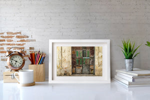 Old double garage doors in Old Havana Cuba | Photo Art Print fine art photographic print