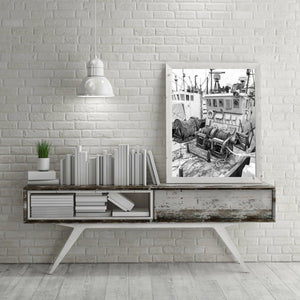 Old fishing vessels Gdansk Poland | Photo Art Print fine art photographic print