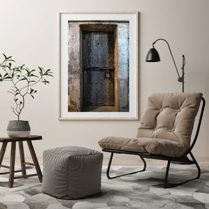 Old jail cell door and lock Kilmainham Gaol | Photo Art Print fine art photographic print