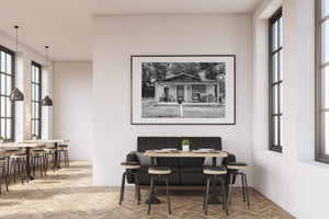 Old run down rural home in America | Photo Art Print fine art photographic print